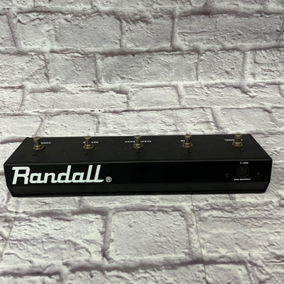 Randall 5 Button Footswitch Channel Gain Clean Boost Reverb Chorus w/ 7 Pin Footswitch