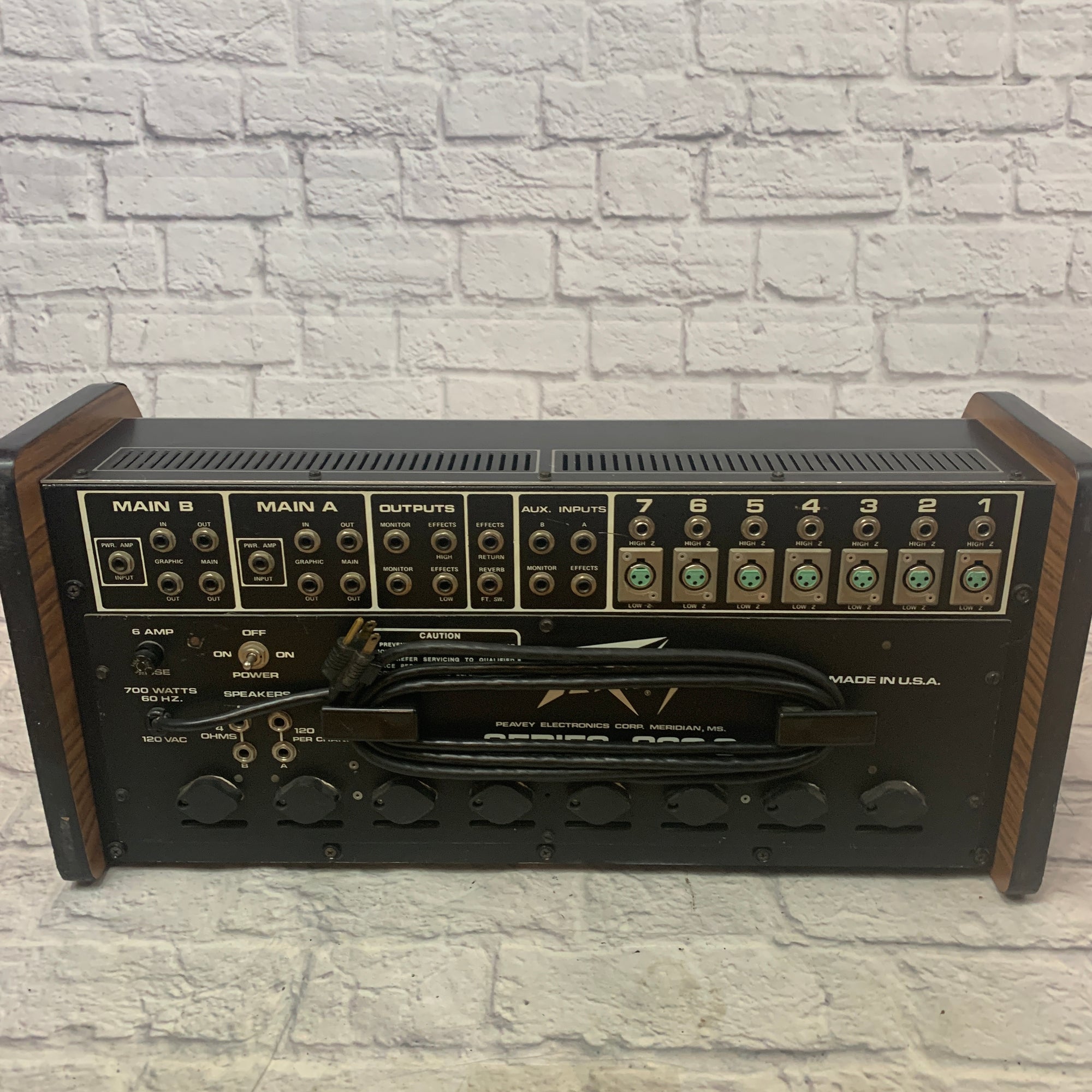 Mid-1980's Peavy PA-700S Stereo Mixer