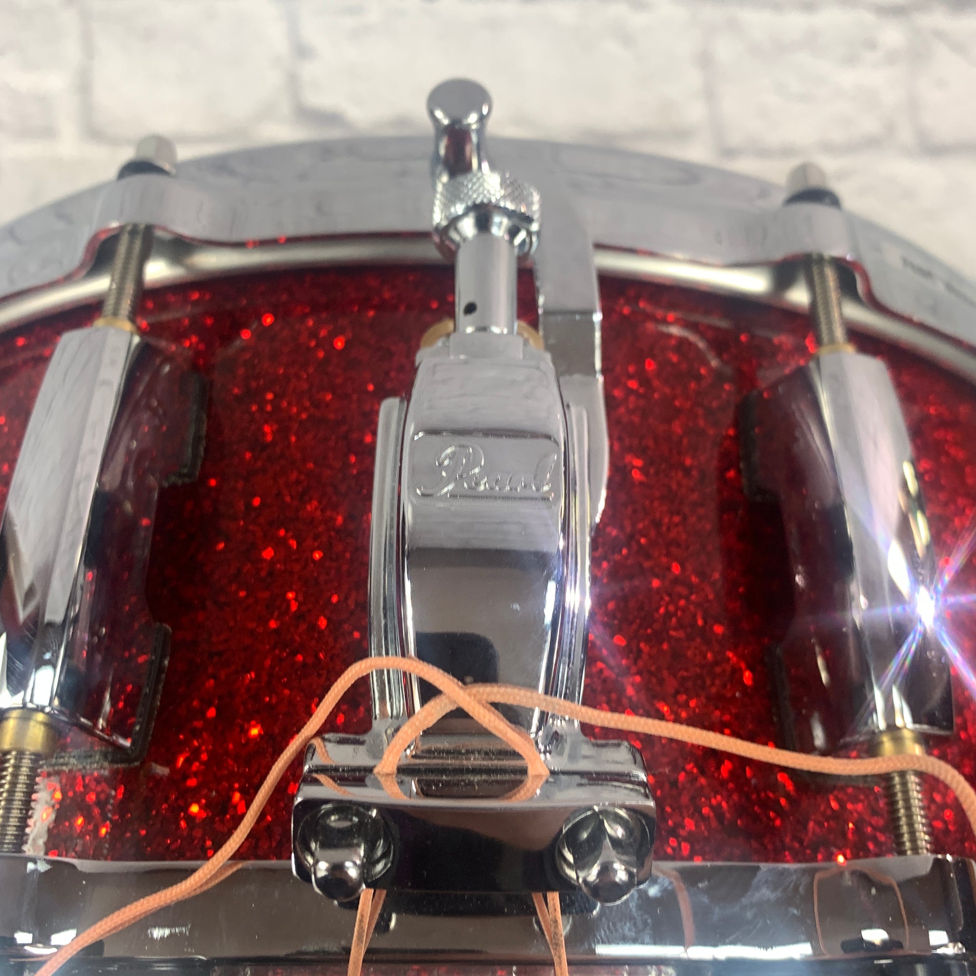 Pearl Masters Studio Birch Snare Red Sparkle 14