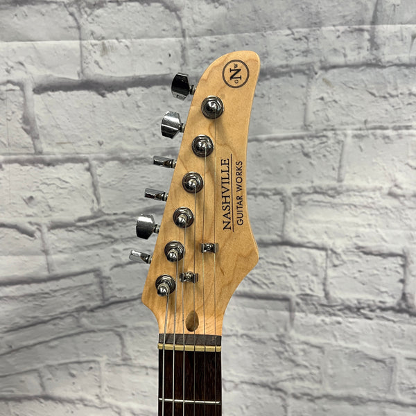 Nashville Guitar Works Telecaster Electric Guitar Evolution Music