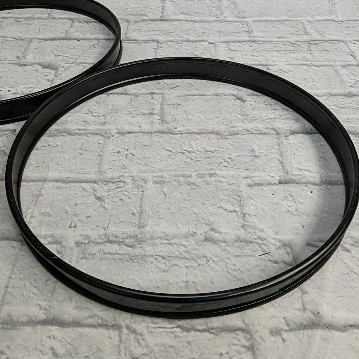 Unknown Bass Drum Hoops 16" Black