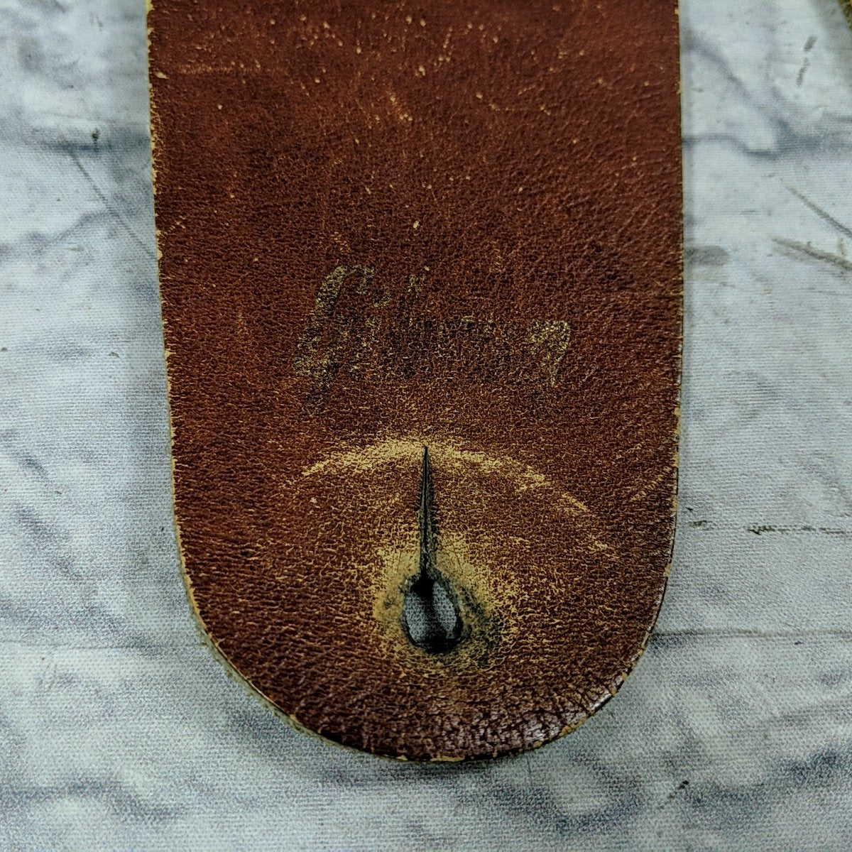 Vintage 70's Gibson Leather Strap