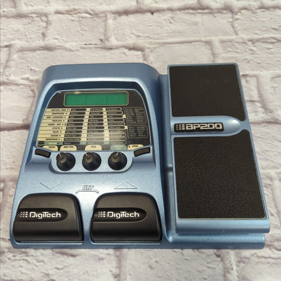 Digitech BP200 Bass Multieffects Pedal