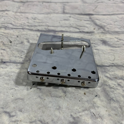 Wilkinson Sung II Tele Bridge w/ Brass Saddles Bridge