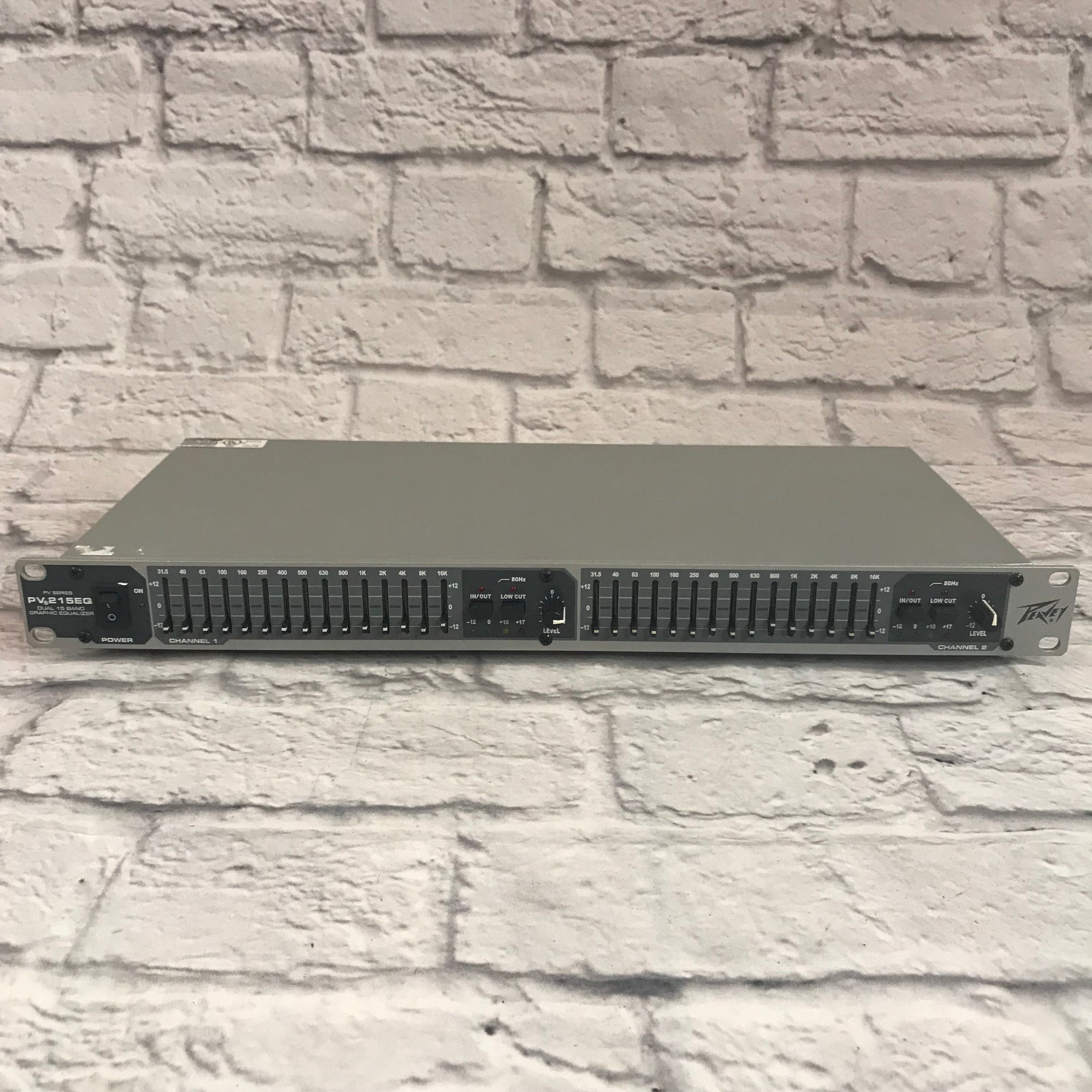 Peavey 215EQ Dual 15 Band Graphic Equalizer