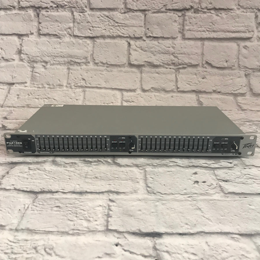 Peavey 215EQ Dual 15 Band Graphic Equalizer