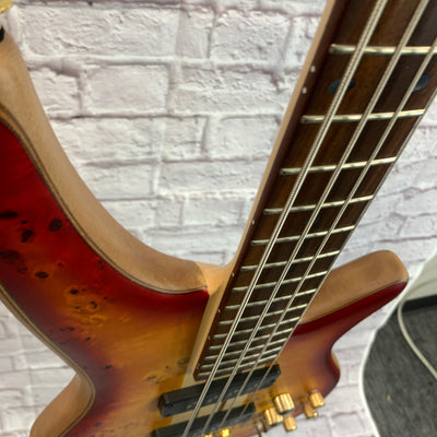 Jackson Pro Series Spectra Cherry Burst 4 String Bass Guitar B-Stock
