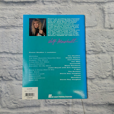Wolf Marshall Guitar Method Bk. 1 : Power Studies By Wolf Marshall