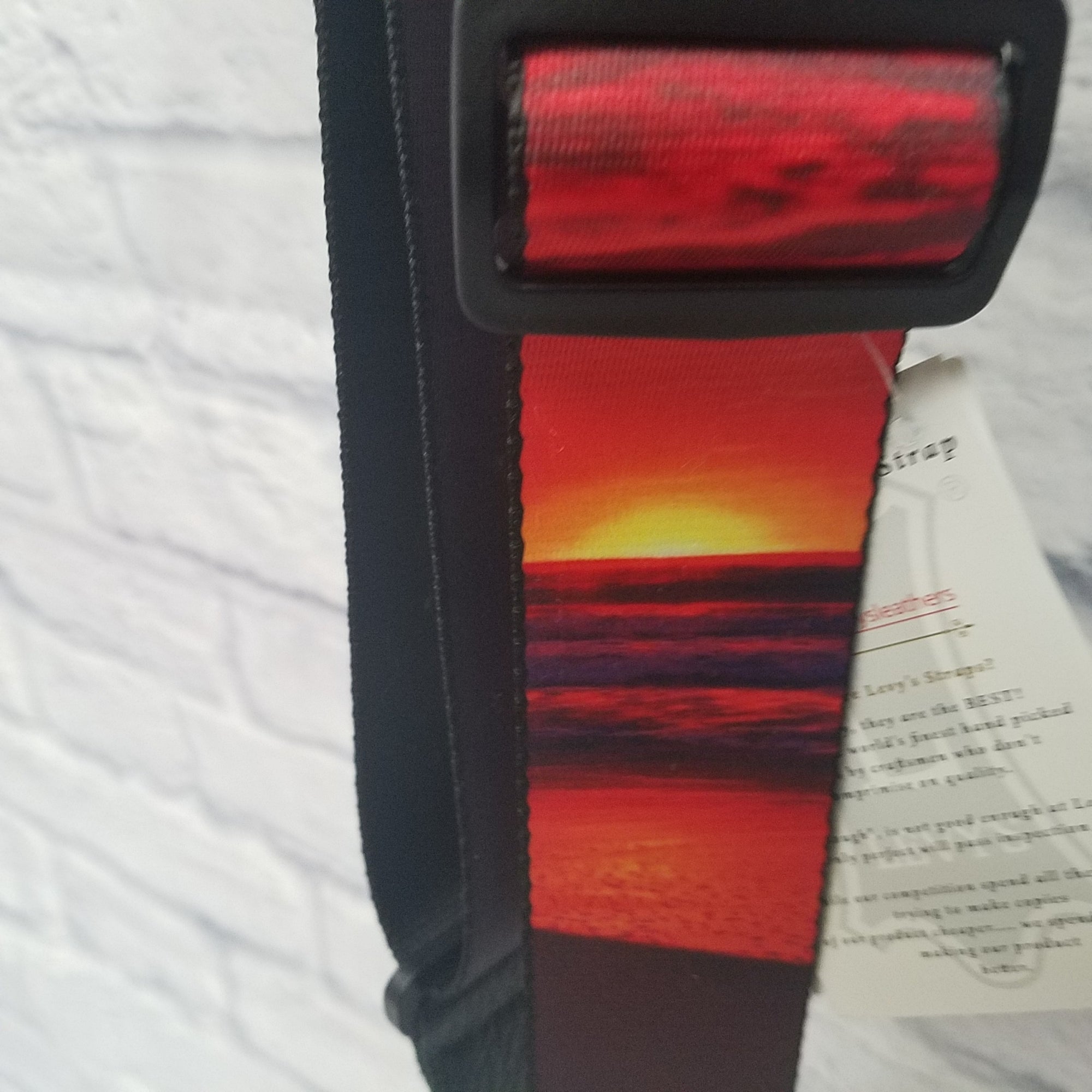 Levy's Sunset/Purple Guitar Strap