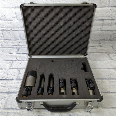 CAD Pro 6pc Drum Microphone Set in Hard Case - KBM 412 / ICM 417 / TSM 411
