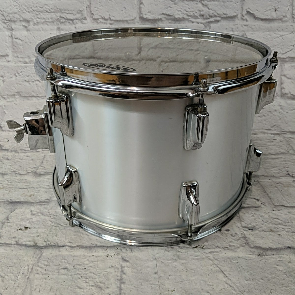 Tama Imperialstar 13 x 9 Tom Drum - MIJ 1970s Royal Pewter Metallic White