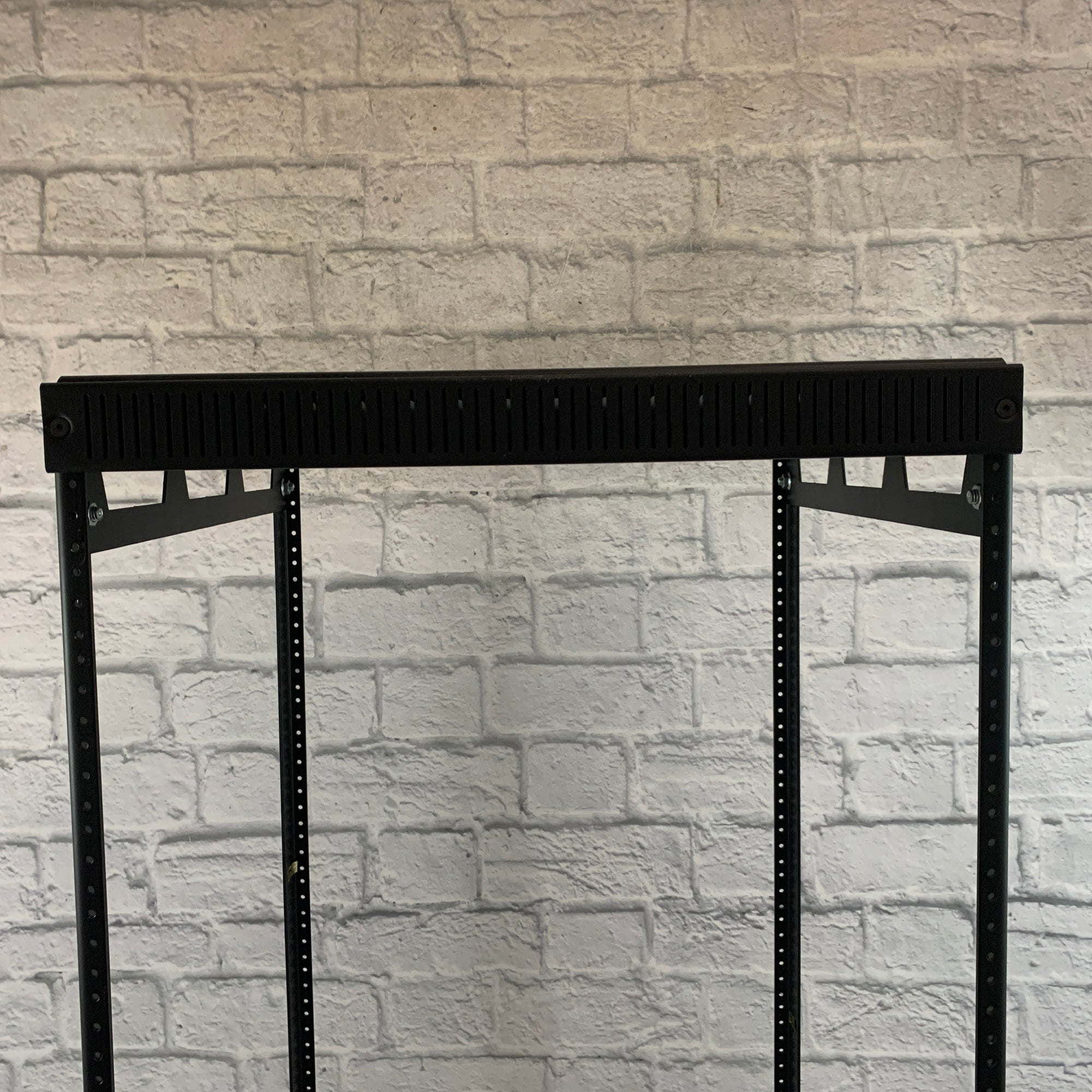 Unbranded Rolling 42" Tall 24U Studio Rack