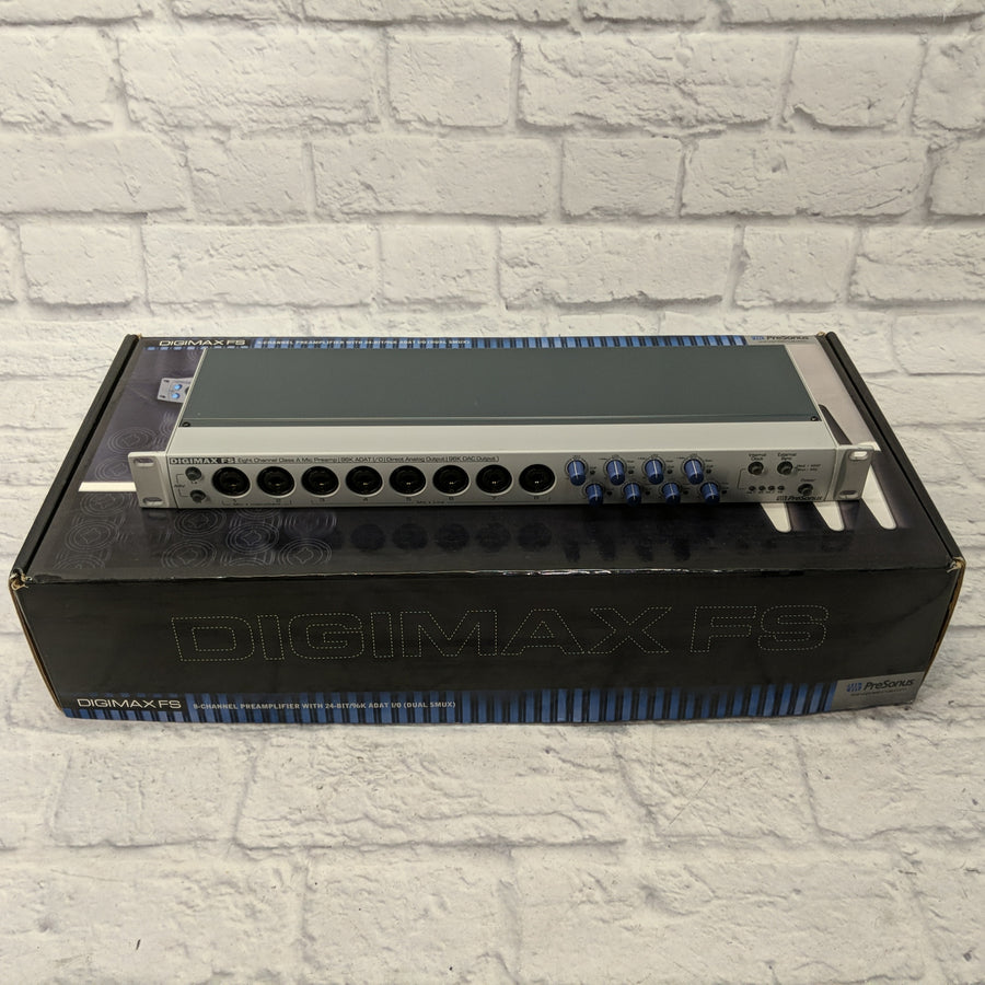 Presonus Digimax FS 8 Channel Preamplifier with 24-Bit/96K ADAT I/O