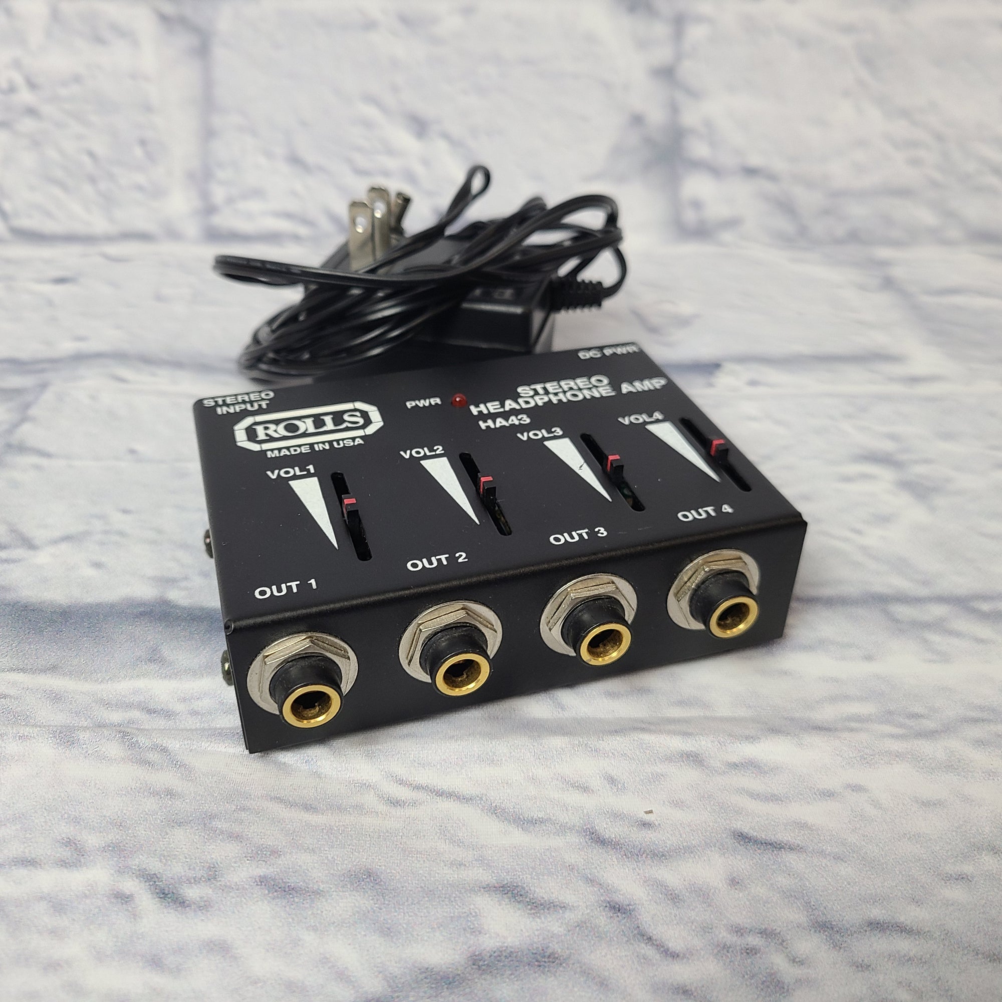 Rolls HA43 Stereo 4-Channel Headphone Amp