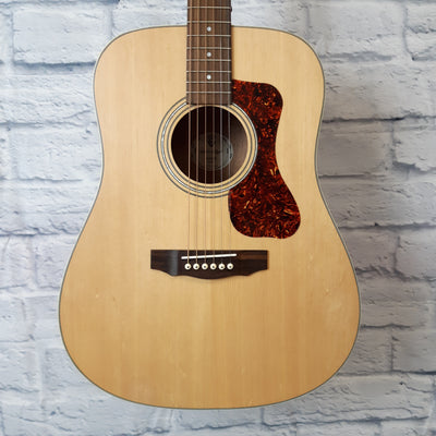 Guild 240-E Acoustic / Electric Guitar - Natural - With Case