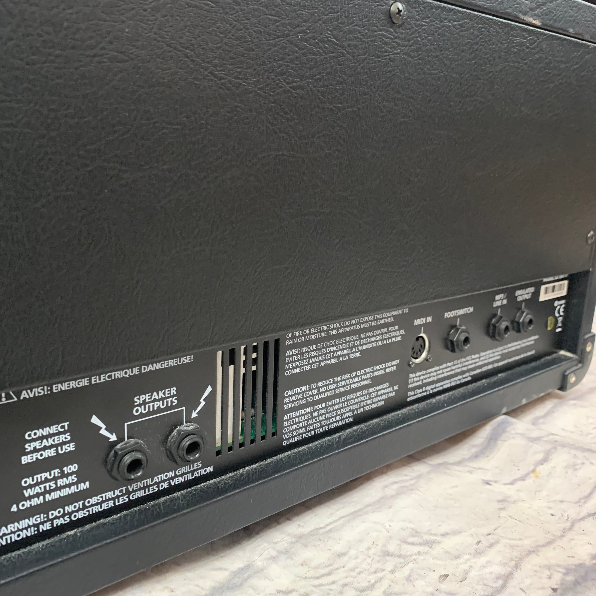 Blackstar ID:100TVP Guitar Amp Head w/ Footswitch