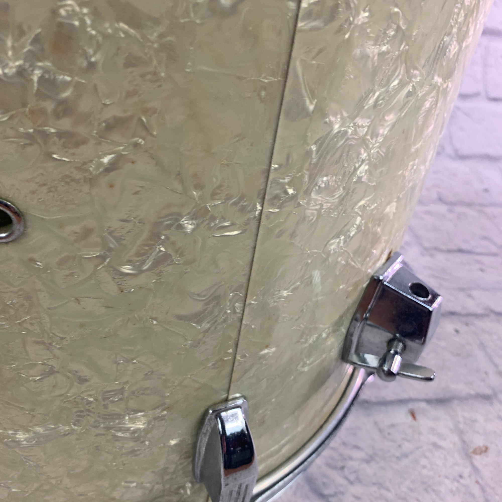 Unknown WMP 16 Floor Tom - White Marine Pearl