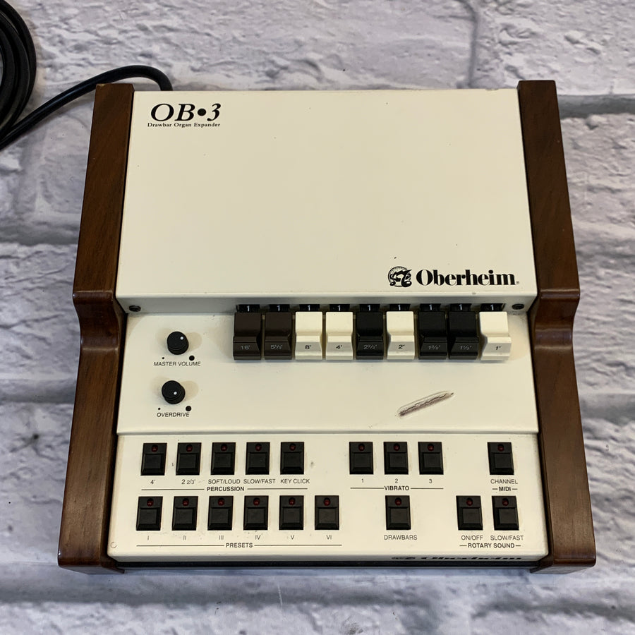 Oberheim OB-3 Drawbar Organ Expander