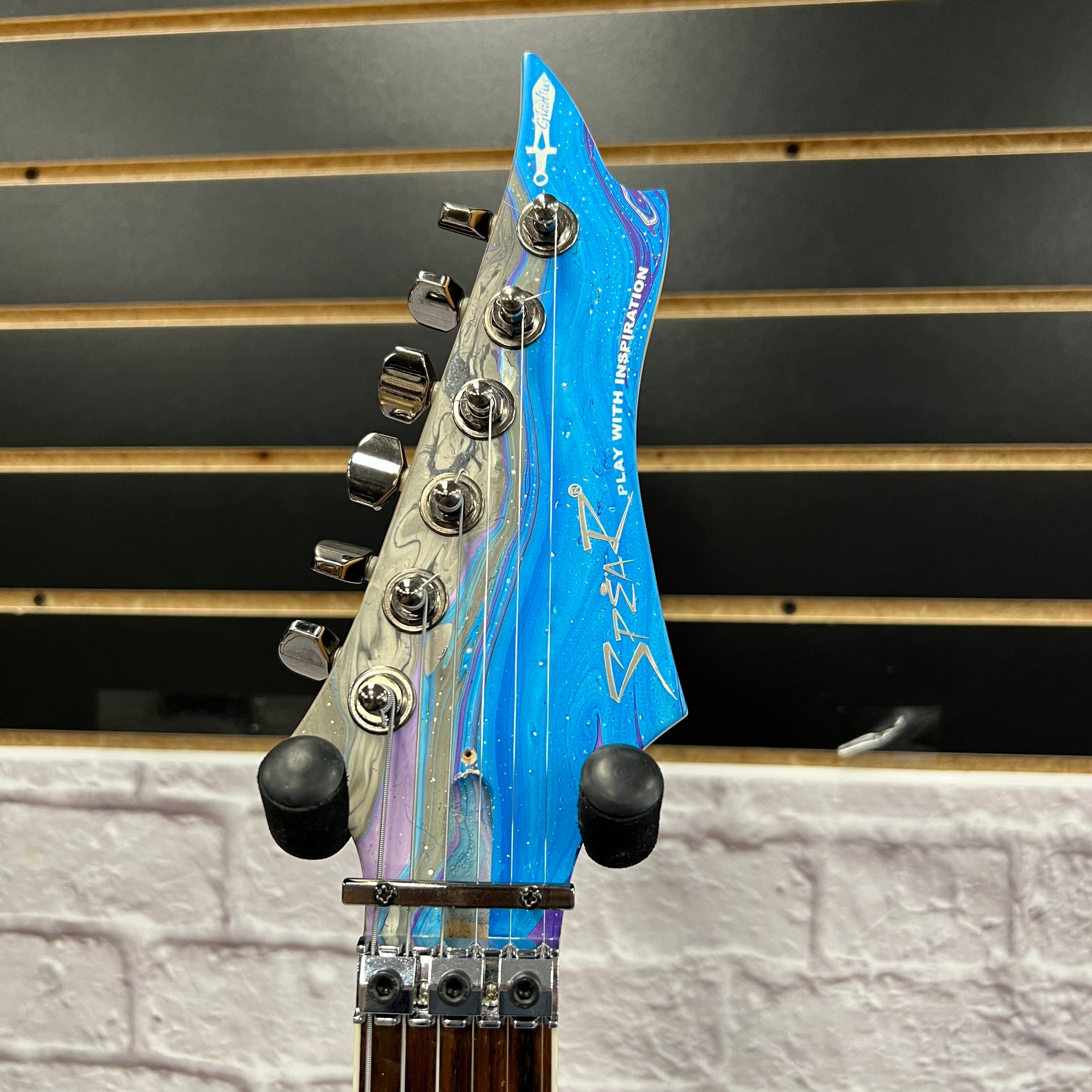 Spear Gladius Purple Swirl Electric Guitar - Evolution Music