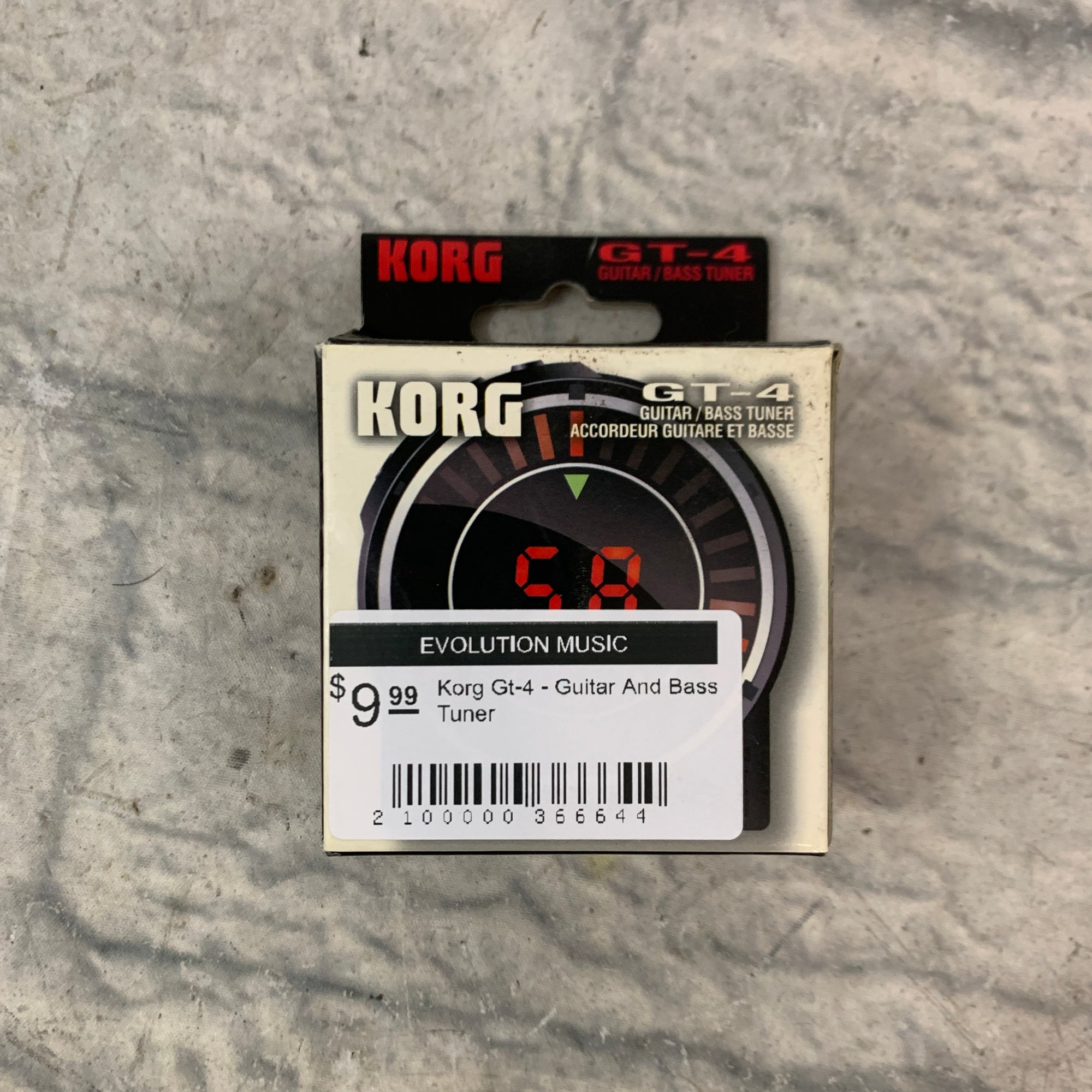 Korg Gt-4 - Guitar And Bass Tuner