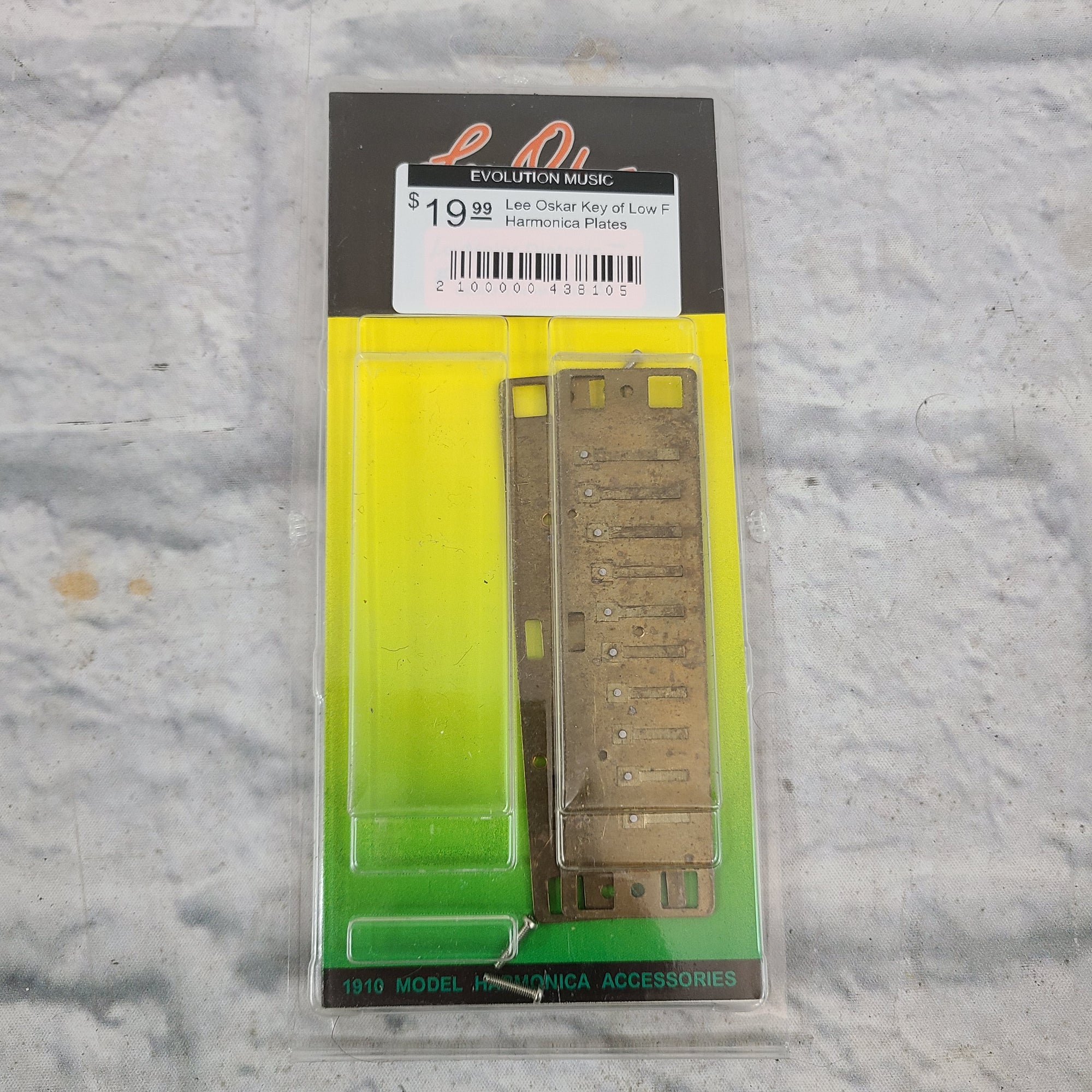 Lee Oskar  Key of Low F Harmonica Plates