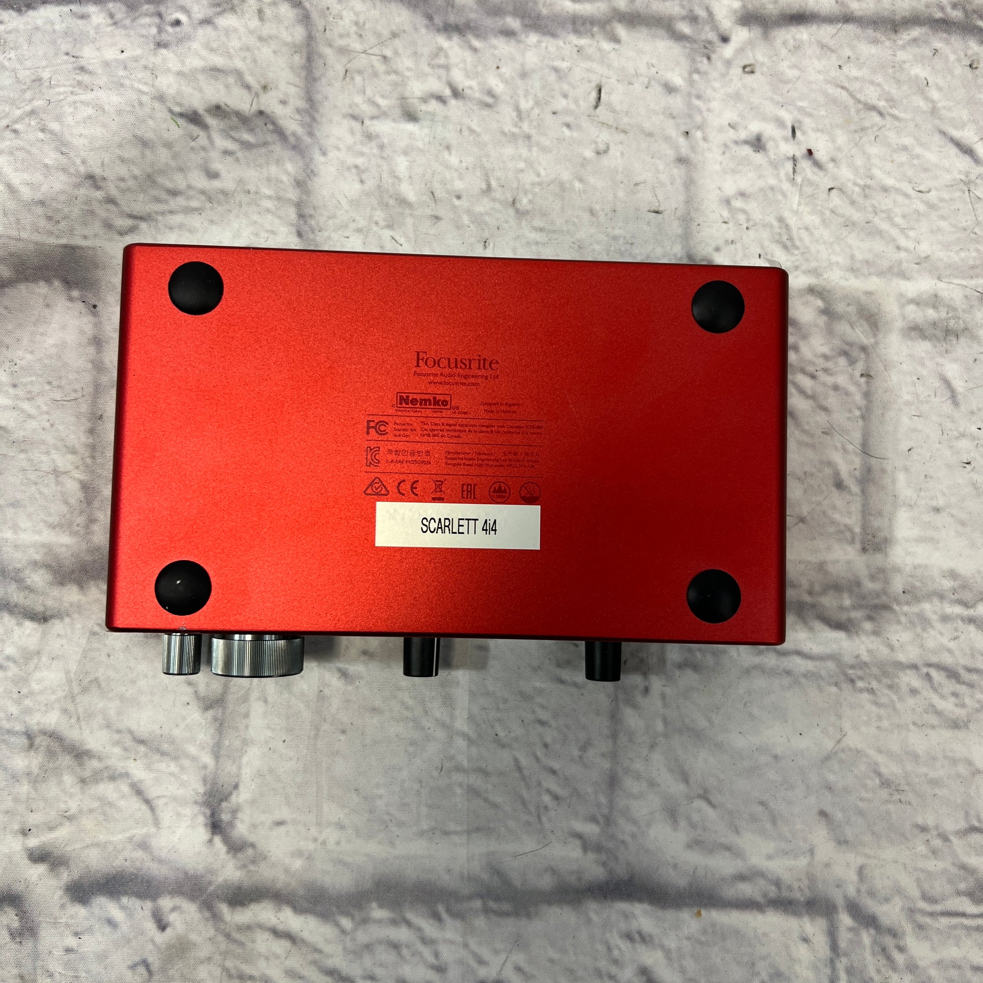 Focusrite Scarlett 4i45 USB-C Recording Interface
