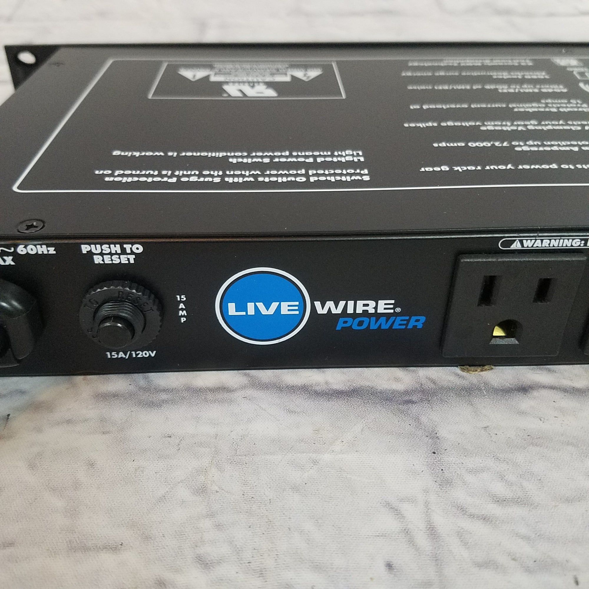 Livewire PC900 Power Conditioner Evolution Music