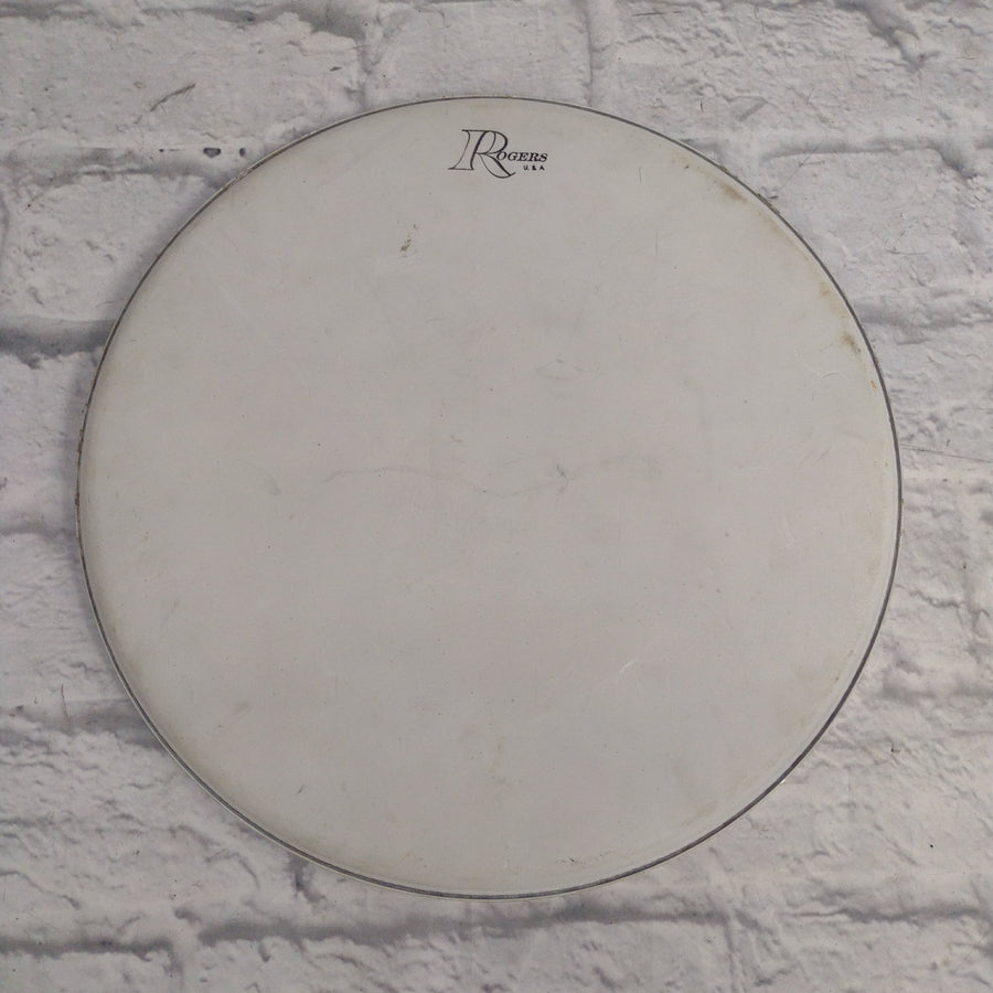 Vintage 1960s Rogers 15" Coated Drum Head
