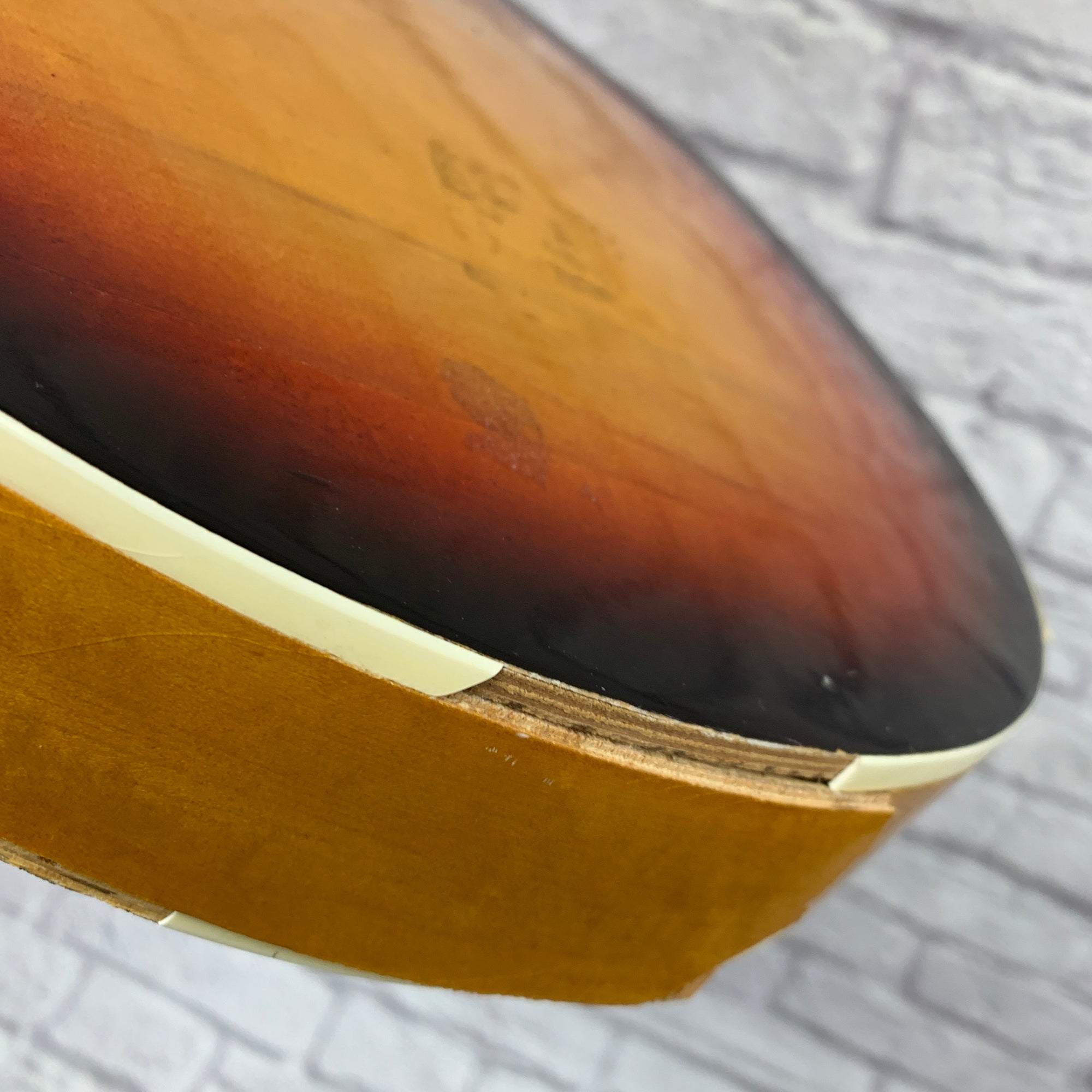 Vintage 1960s Japan Hollow Body Electric Guitar Sunburst | Project Guitar