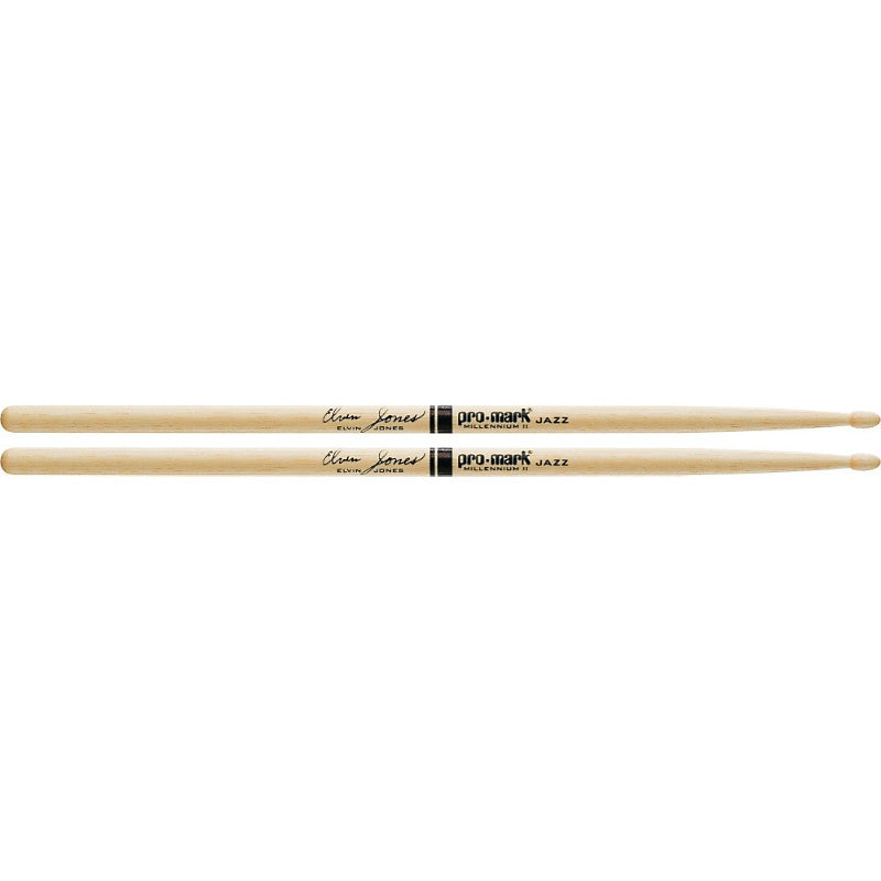 Pro-Mark TXJZW American Hickory Elvin Jones Autograph Series Model Jazz Wood Tip Drum Sticks