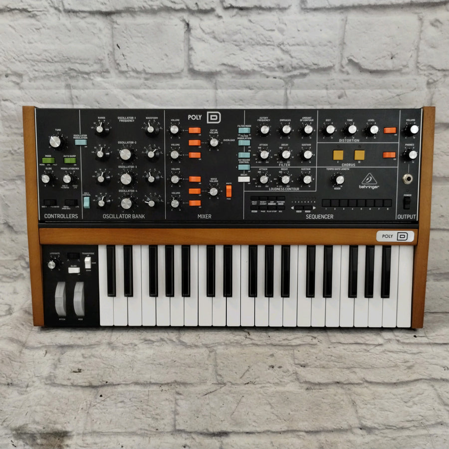 Behringer Poly D 4-Voice Polyphonic Synthesizer