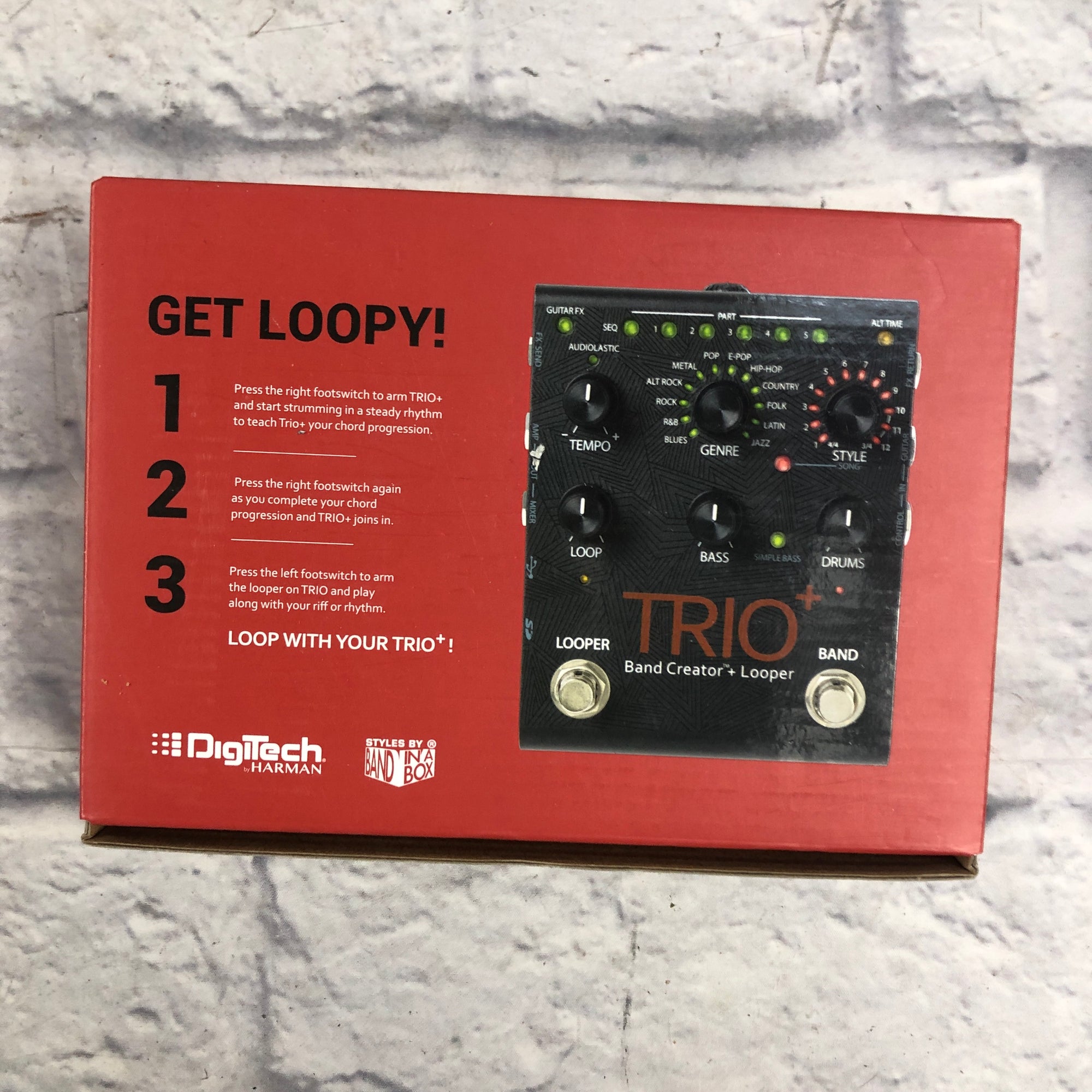 Digitech Trio+ Accompaniment Effects Pedal