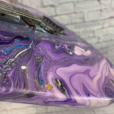 Spear Gladius Purple Swirl Electric Guitar