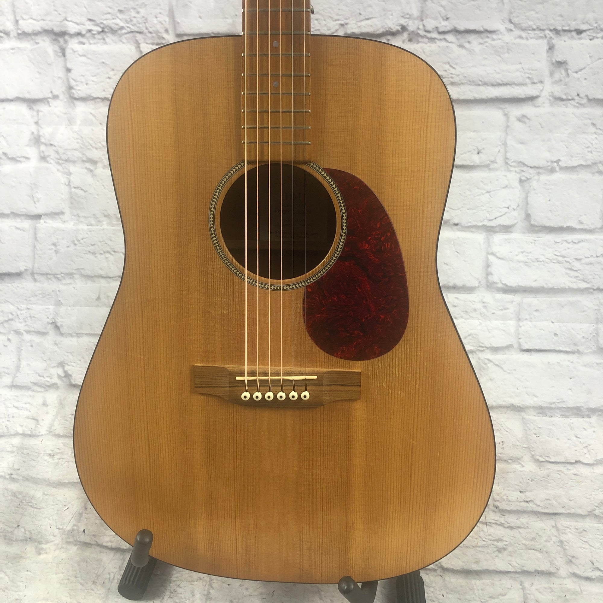 Martin DM Mahogany Dreadnaught Acoustic Guitar - Evolution Music