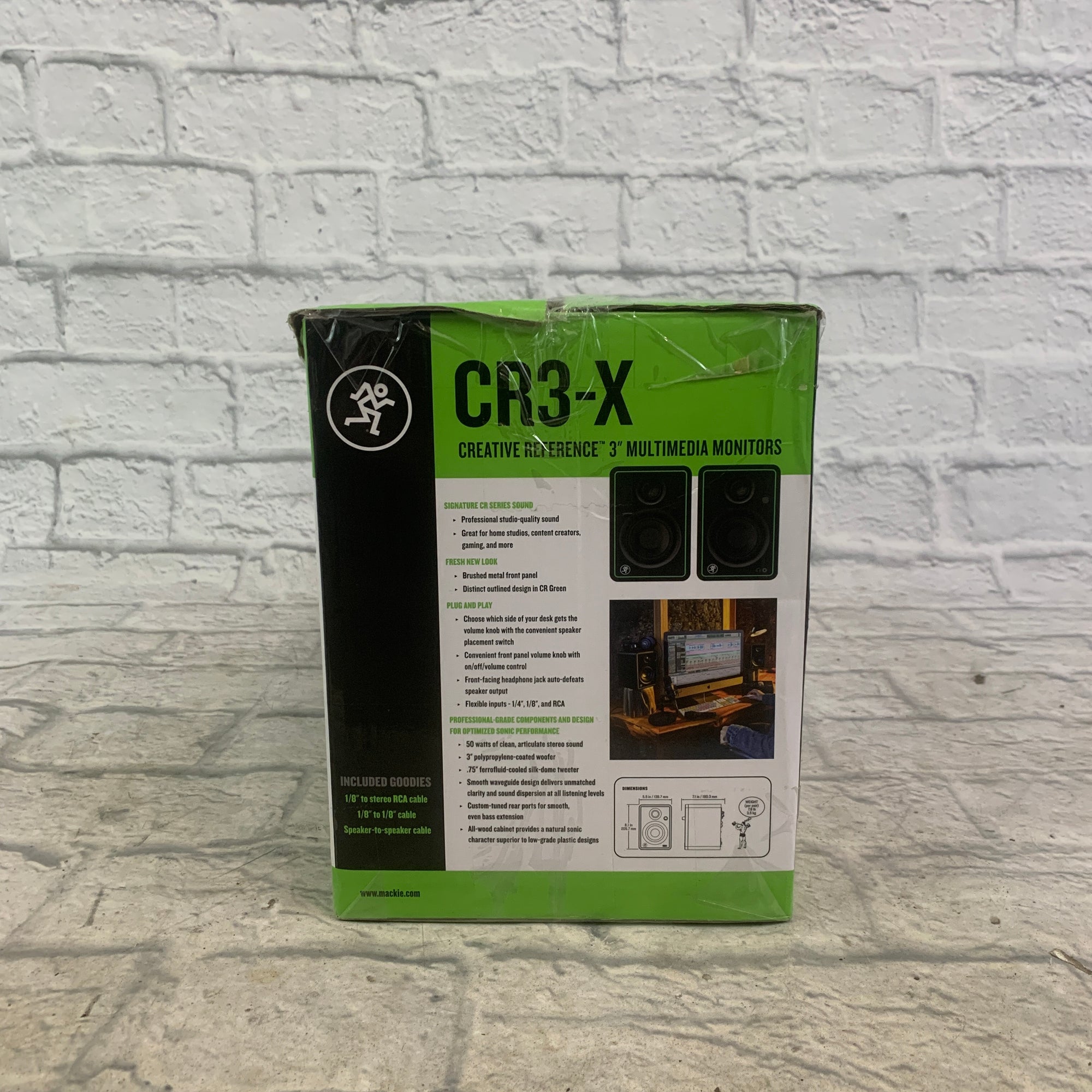 Mackie CR3-x Studio Monitor Pair w/ Box