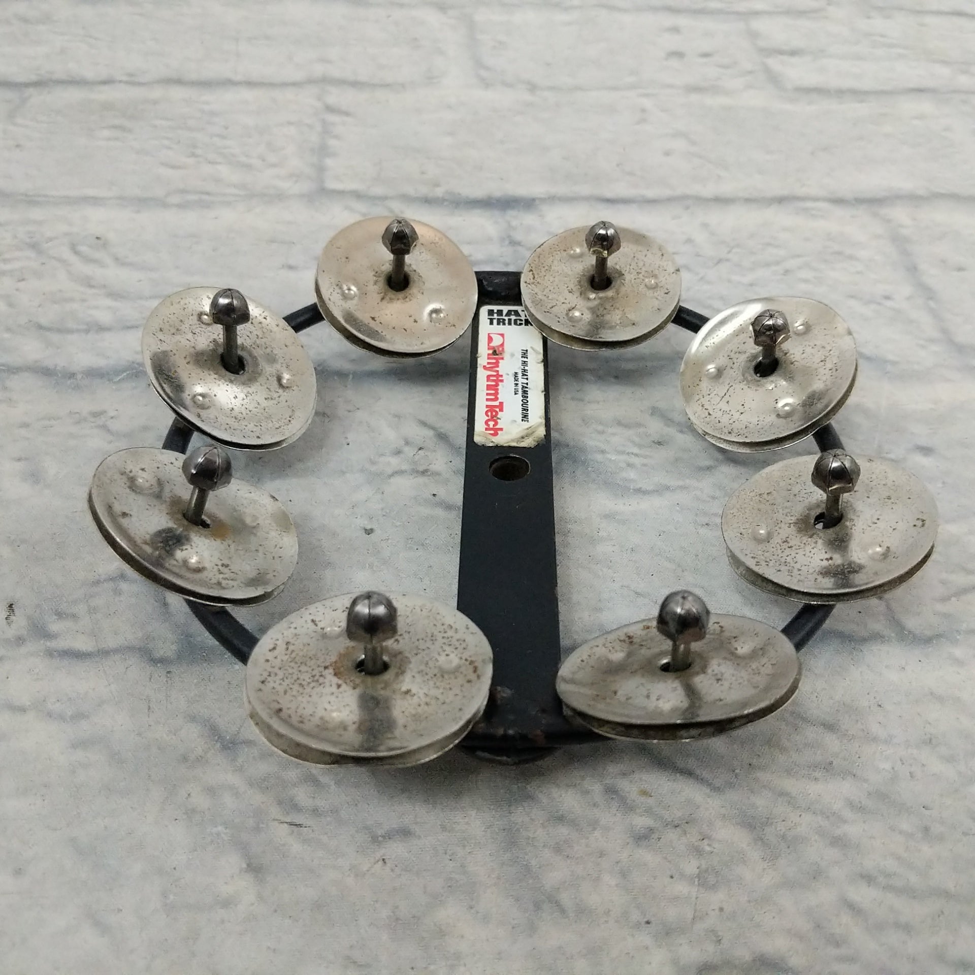 RhythmTech Hat Trick Hi Hat Tambourine (Missing Wingnut)