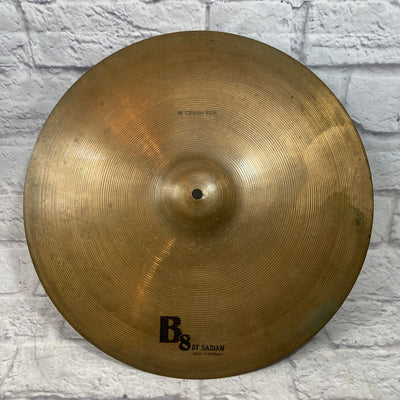 Vintage Sabian B8 18 Crash Ride Cymbal Made in Germany