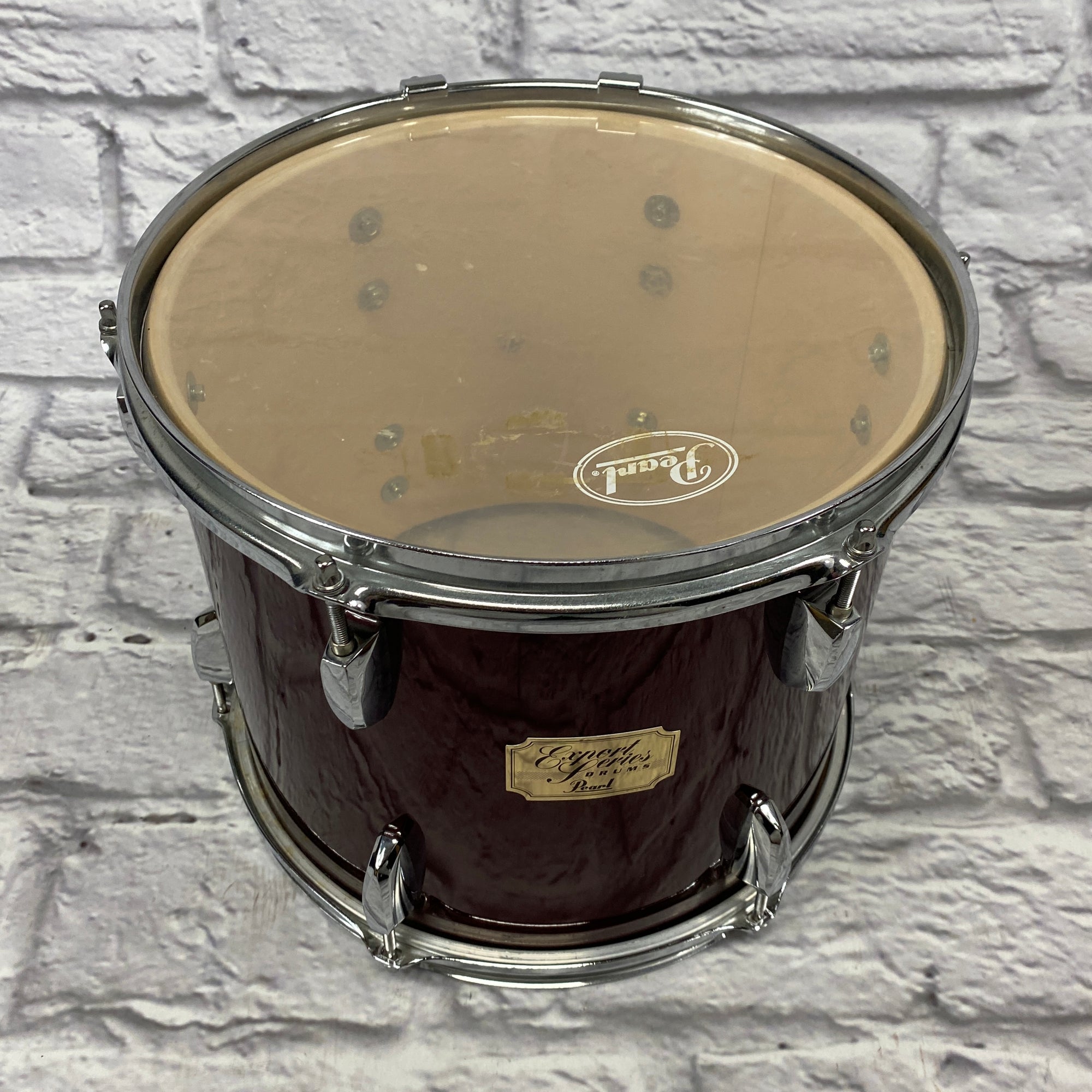 Pearl Export Series 3pc Drum Kit Wine Red