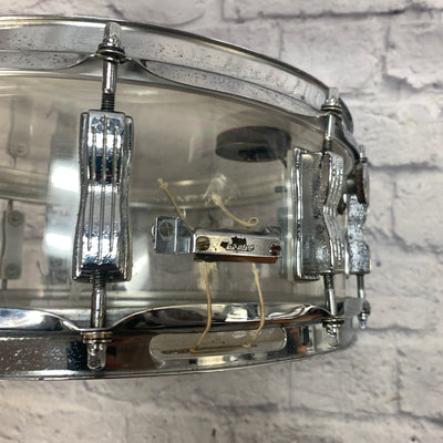 Vintage Ludwig 5pc Vistalite Clear Drum Set AS IS