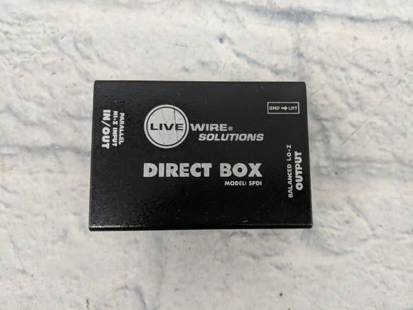 Livewire Solutions Direct Box - Evolution Music