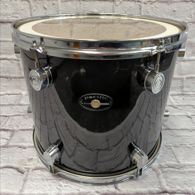 pacific 14 Floor Tom Black Single Mount