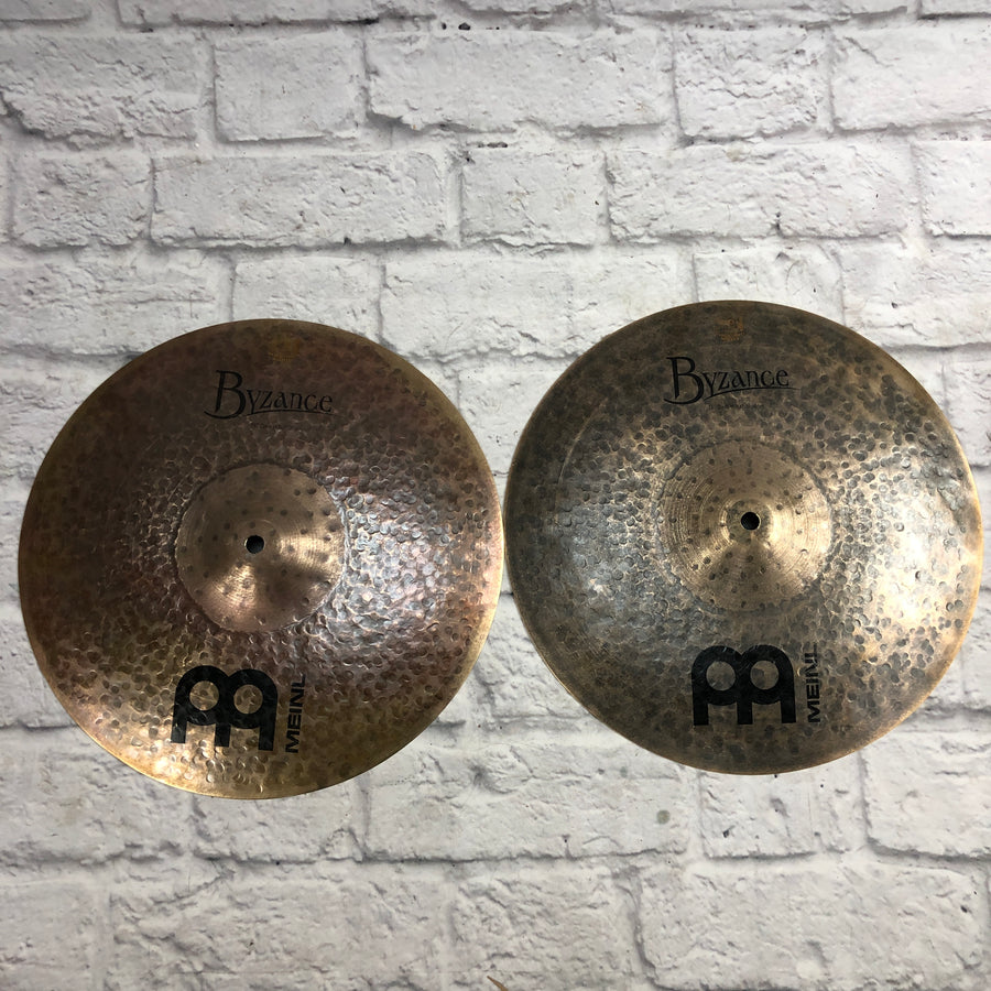 Meinl 14in Byzance Dark Hi Hat Cymbal Pair