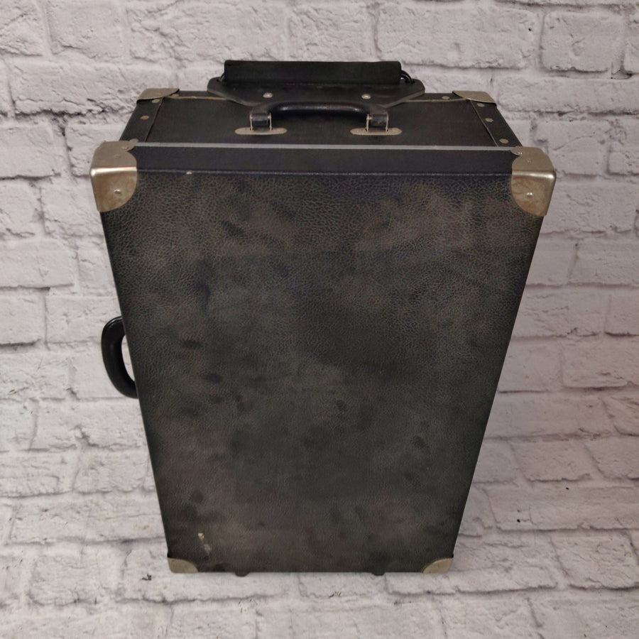 Black Utility Case with Rollers