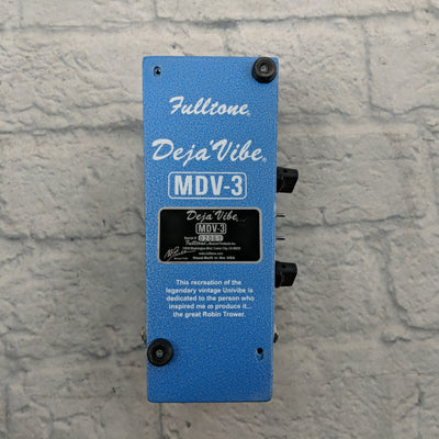 Fulltone MDV-3 Deja Vibe Pedal