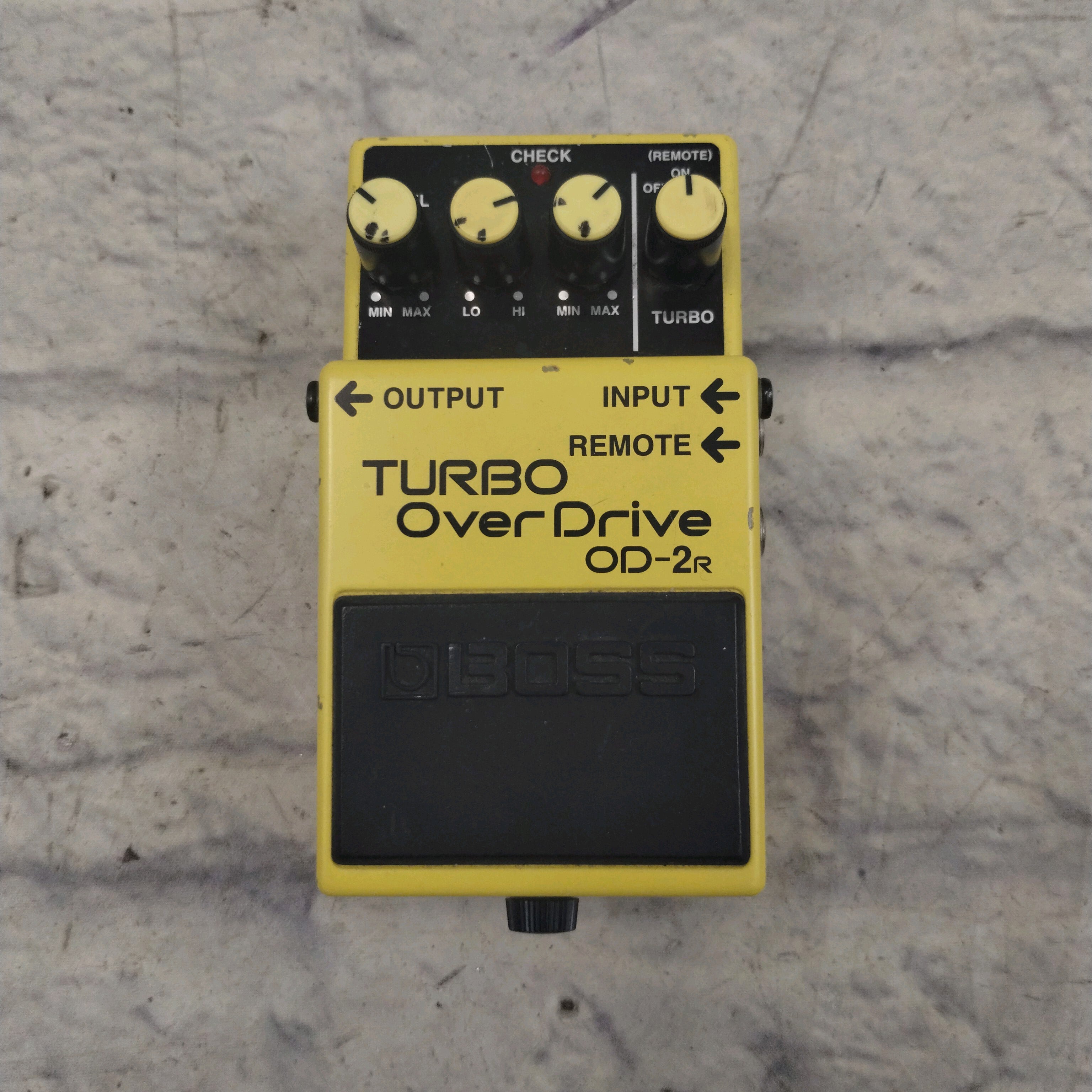 Boss Turbo Overdrive OD2-R Overdrive pedal - Evolution Music