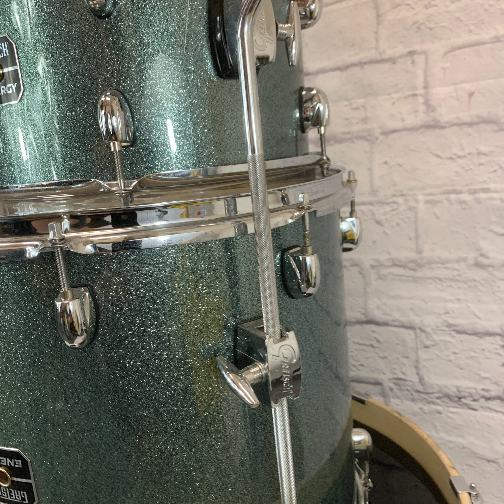 Gretsch Energy 3pc Pewter Sparkle Drum Kit