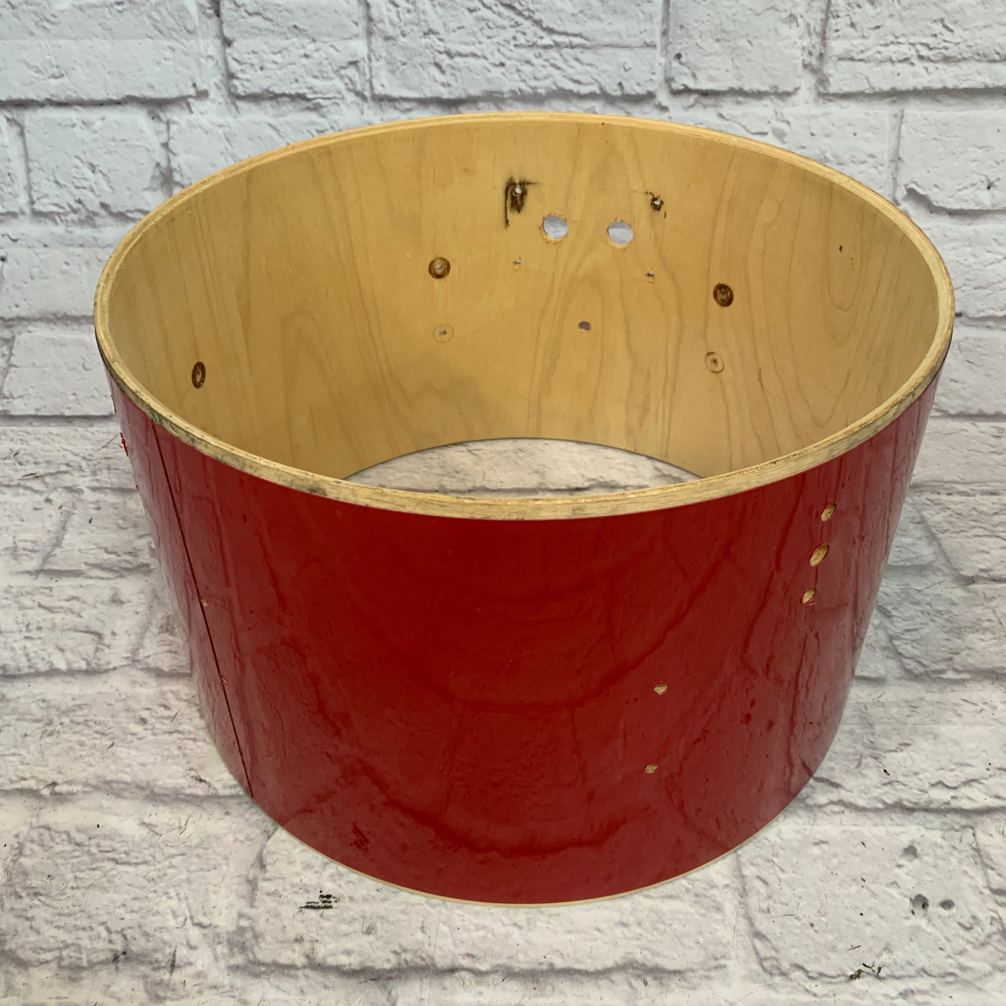 16" Rack Tom Shell Red