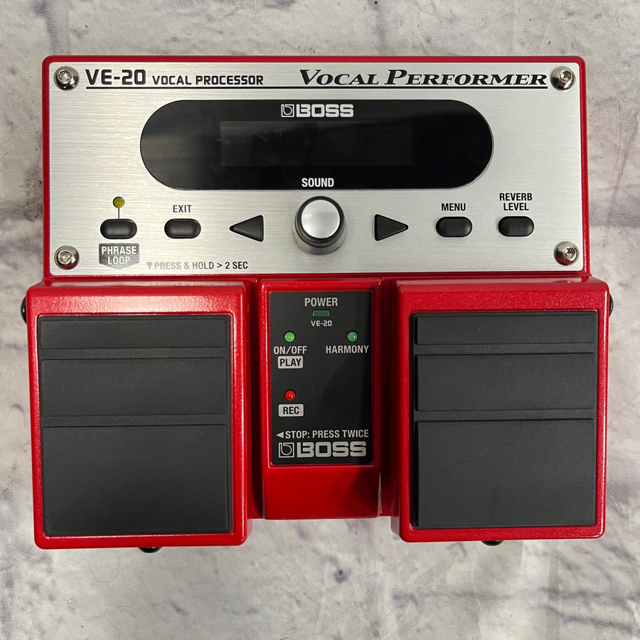 Boss VE20 Vocal Performer Pedal