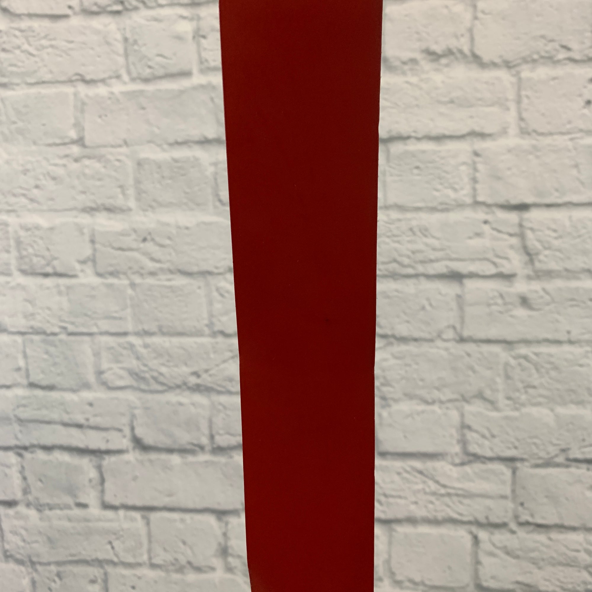 Levy's Red Leather 2.25" Guitar Strap