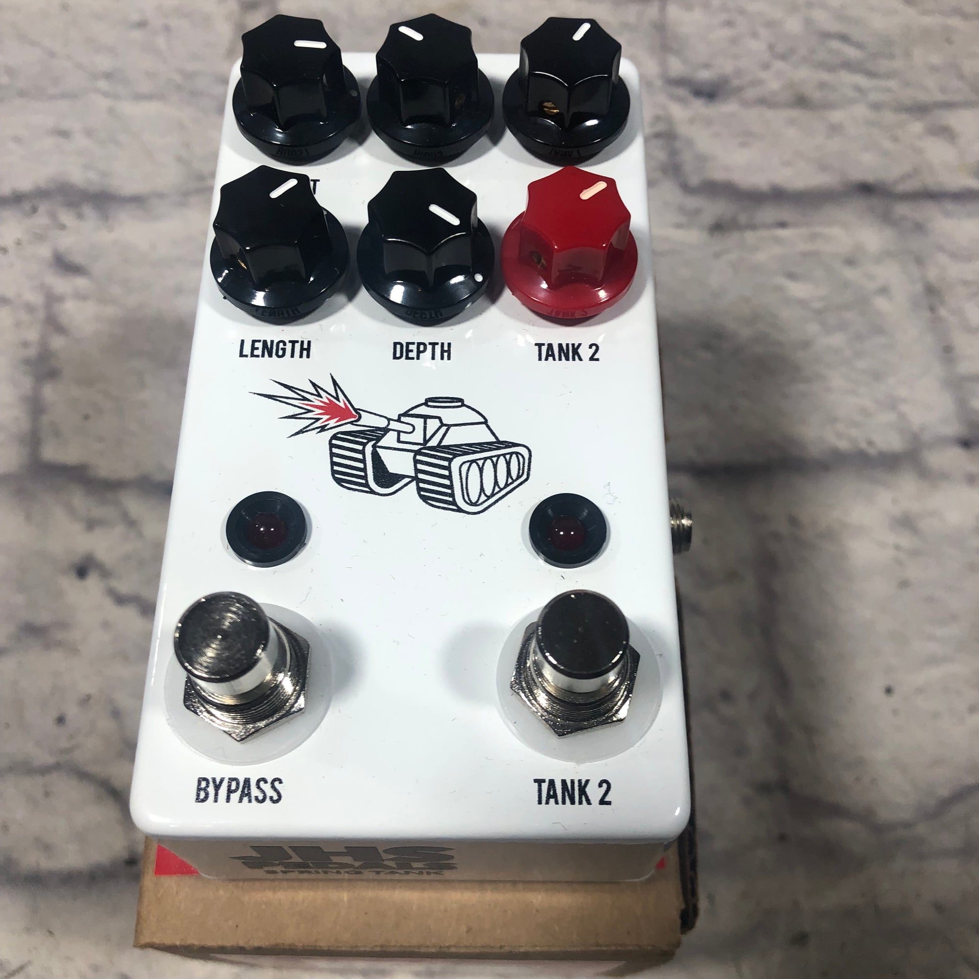 reverb tank pedal JHS Spring Tank Reverb Pedal
